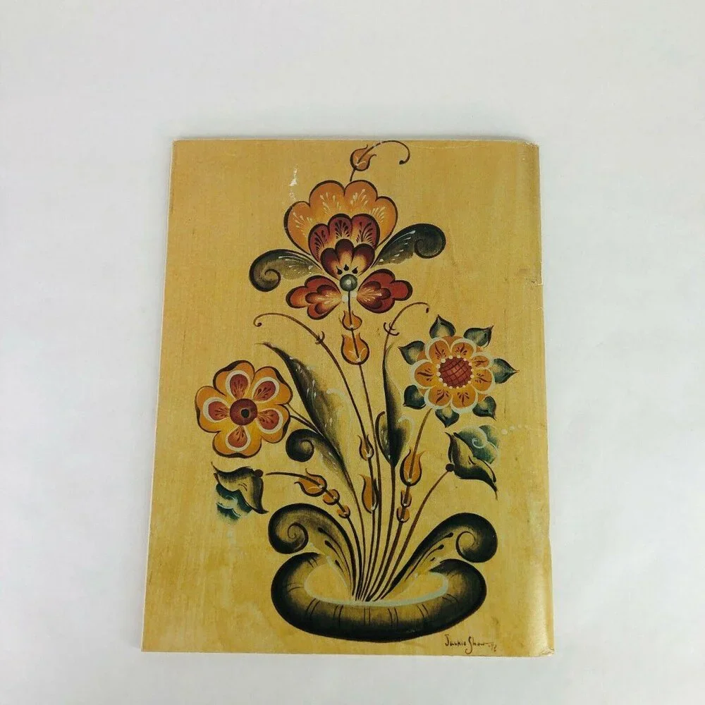 1980 Pigments Of Your Imagination All in Acrylic Jackie Shaw Decorative Painting